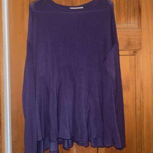 Haptics Purple Long Sleeve - Size Medium